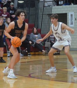 Trinity boys fall at Wheeling Central, 57-52